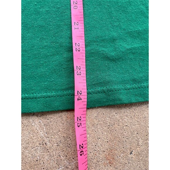 Vintage A Day In Horse Country Graphic T-Shirt Green XL Jerzees Q3 - Picture 5 of 5